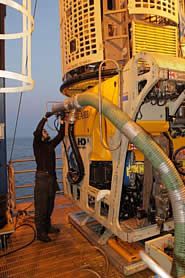 Remote Operated Vehicle Used to Recover Silver Ingots