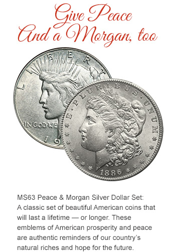 Give Peace. And a Morgan, too.