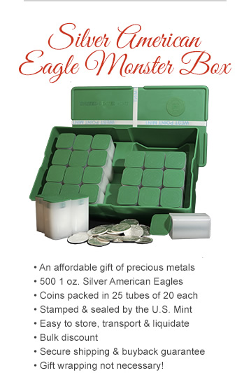 Silver American Eagle Box