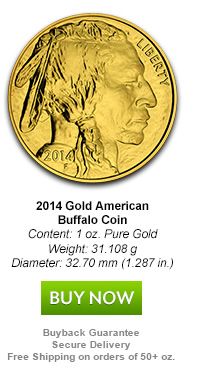 Gold American Buffalo