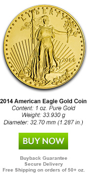 Gold American Eagle