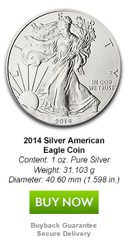 Gold American Eagle