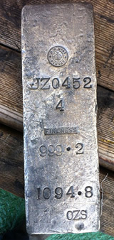 S.S. Gairsoppa Ingot