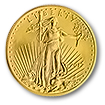 Gold American Eagle