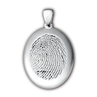 Sterling Silver Grand Fingerprint