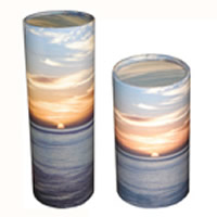 Sunset Scattering Tube Full Size Urn