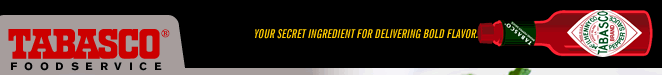 TABASCO® Foodservice - Your Secret Ingredient for Delivering Bold Flavor.