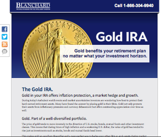 gold in IRA
