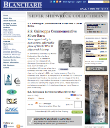 silver bullion bar ss gairsoppa
