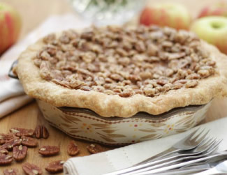 Apple Praline Pie