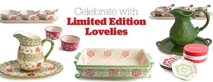 Celebrate with Limited Edition Lovelies
