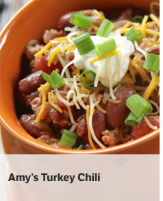 Amy’s Turkey Chili