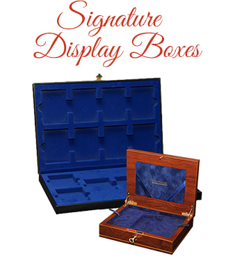 Signature Display Boxes
